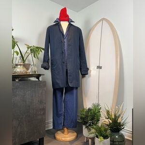Banana Republic Navy Trench Coat